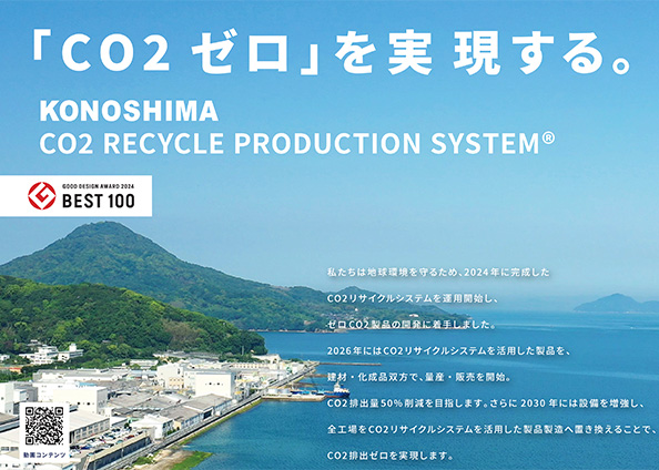 CO2を再利用する生産技術